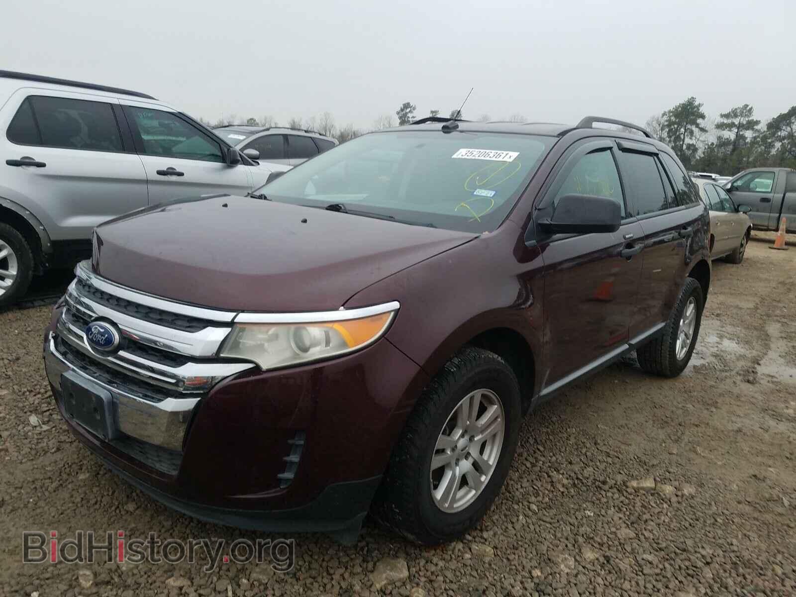 2011 FORD EDGE - VIN: 2FMDK3GCXBBA26857 - Фото 2