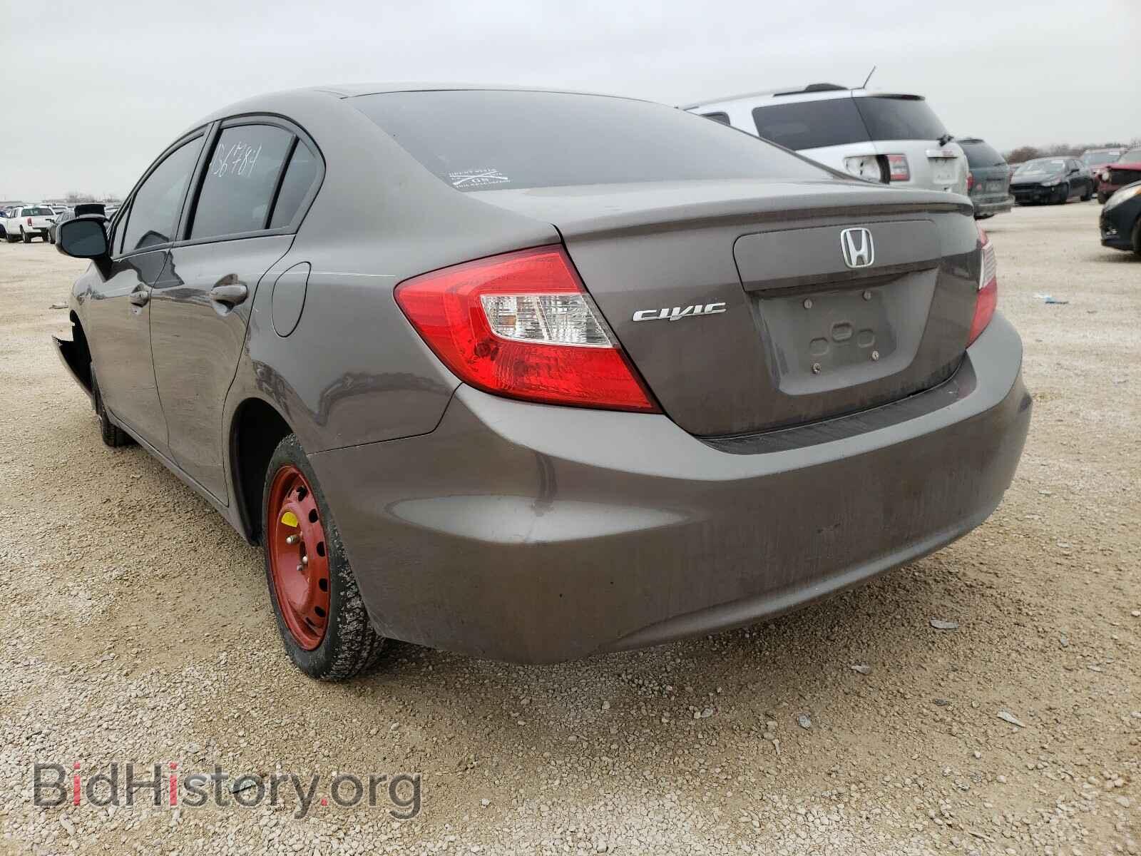2012 HONDA CIVIC - VIN: 19XFB2E56CE016655 - Фото 3