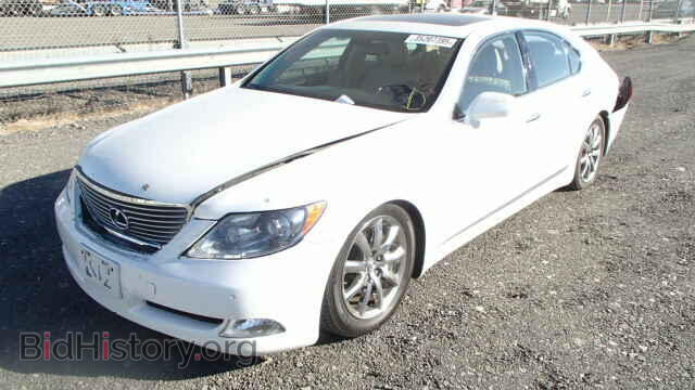 2007 LEXUS LS460 - VIN: JTHBL46F975038552 - Фото 2
