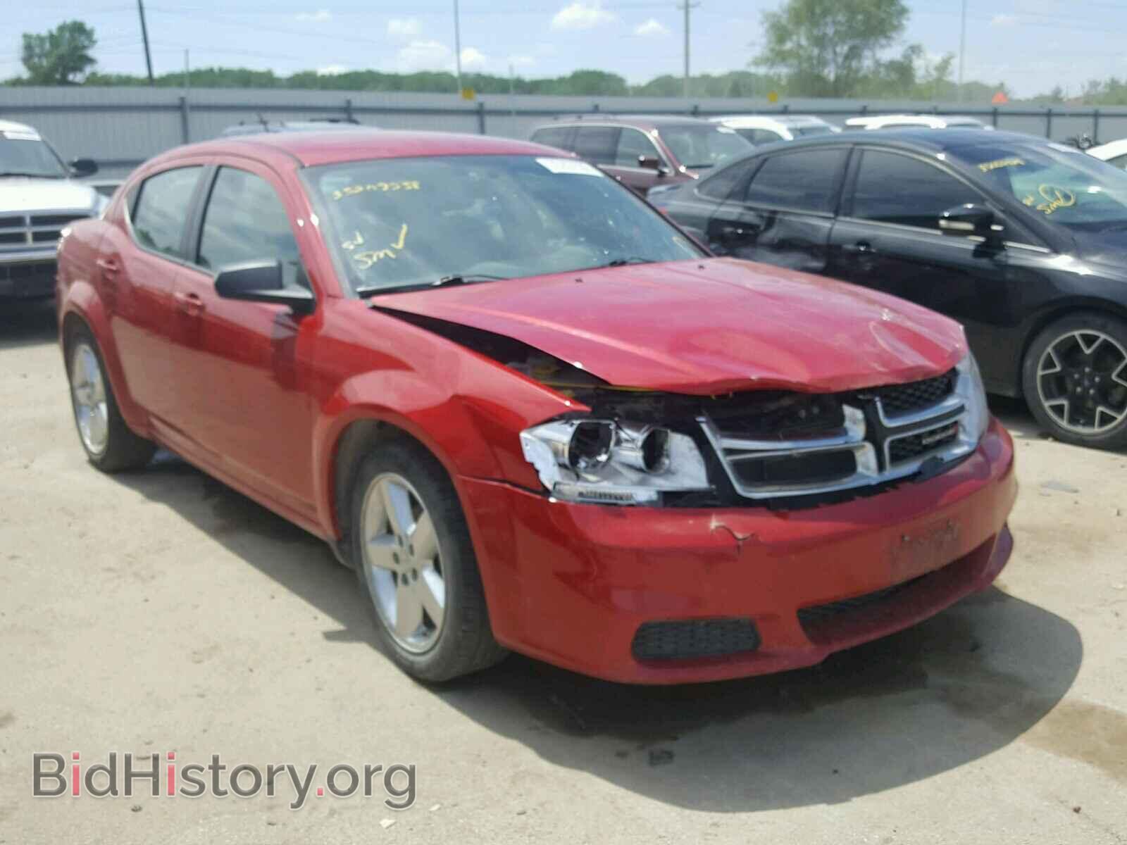 Фотография 1C3CDZAB5DN700485 - DODGE AVENGER 2013