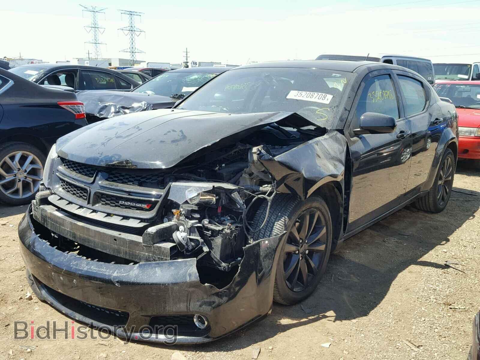 2013 DODGE AVENGER - VIN: 1C3CDZCG9DN720439 - Фото 2