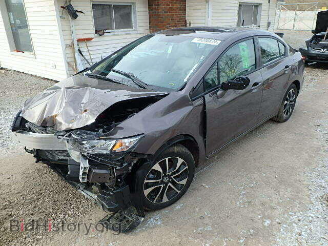 2014 HONDA CIVIC - VIN: 2HGFB2F85EH556774 - Фото 2