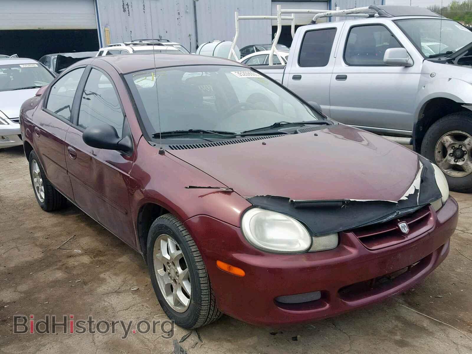 Photo 1B3ES46CX2D551610 - DODGE NEON 2002