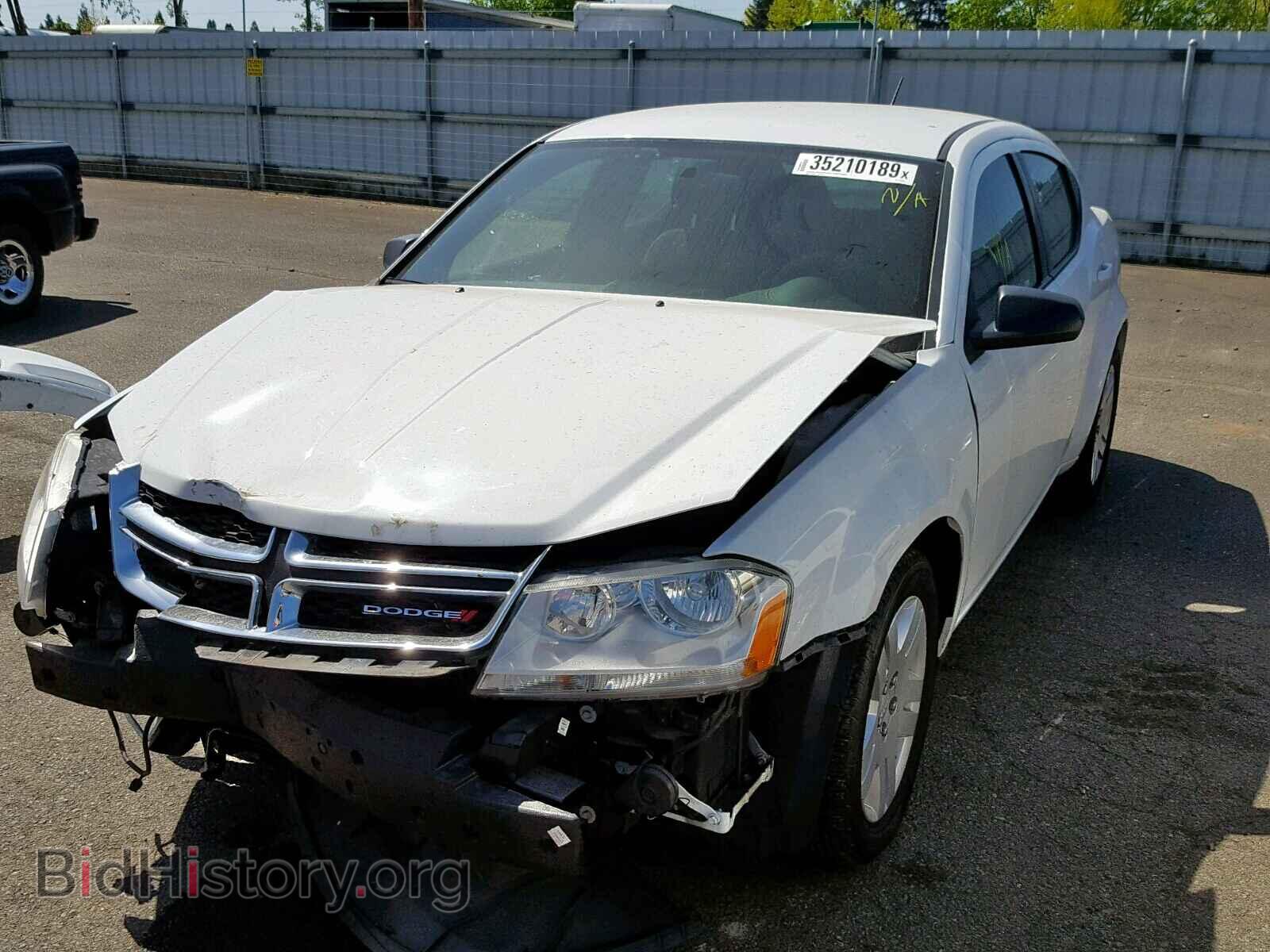 2012 DODGE AVENGER - VIN: 1C3CDZAB3CN272706 - Photo 2