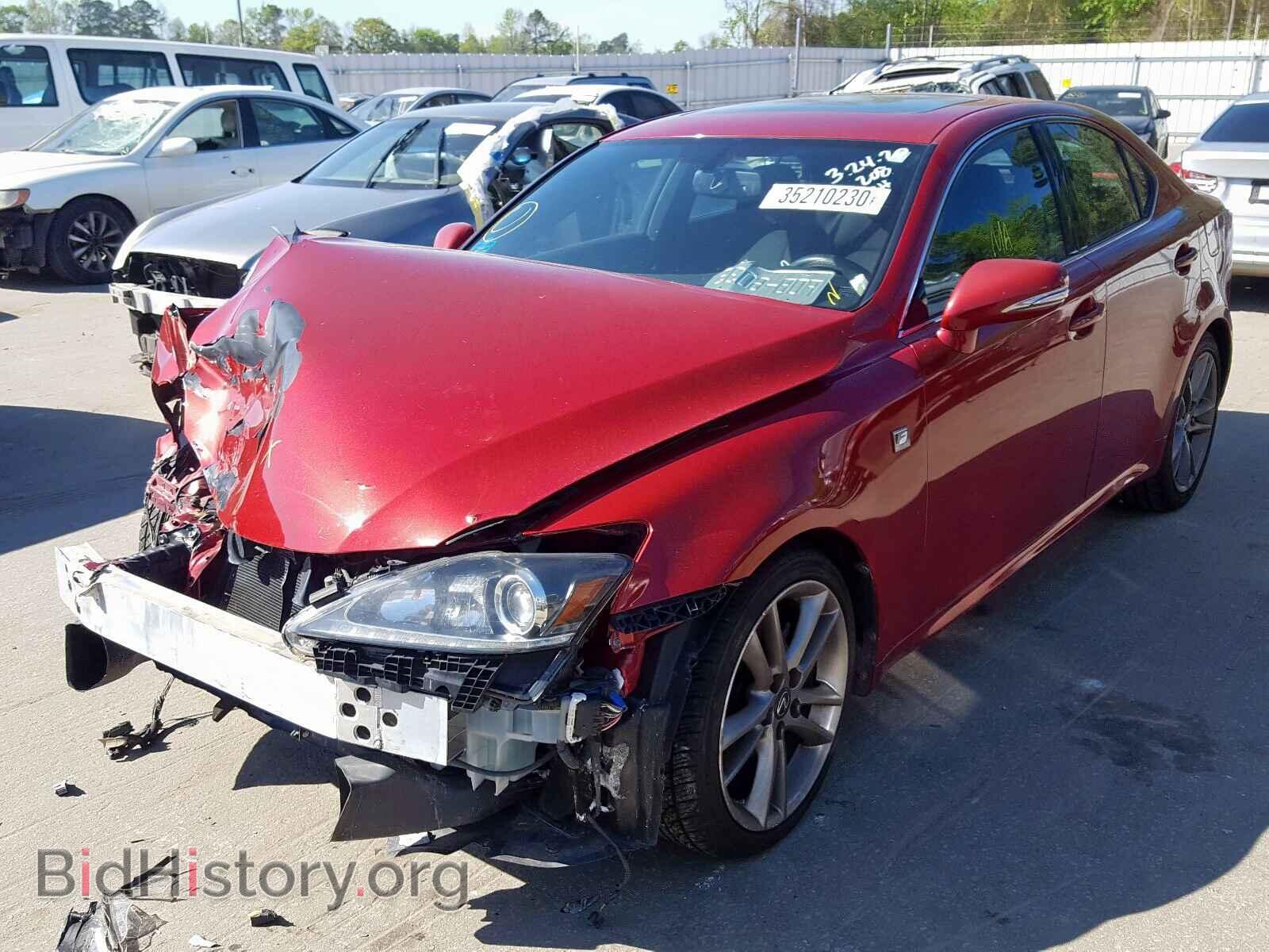 2011 LEXUS IS - VIN: JTHBF5C27B2101463 - Фото 2
