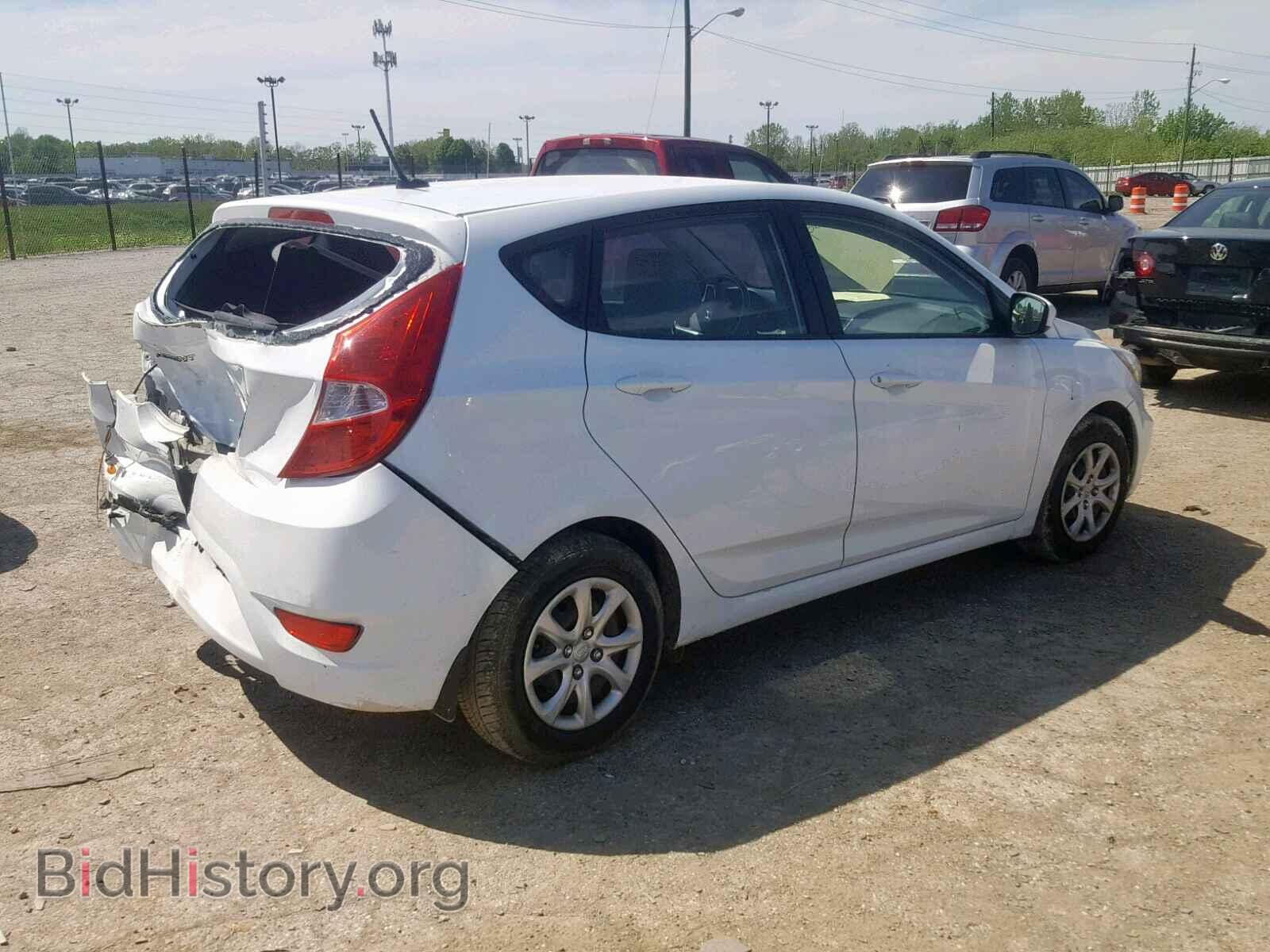 2014 HYUNDAI ACCENT - VIN: KMHCT5AE4EU173933 - Фото 4