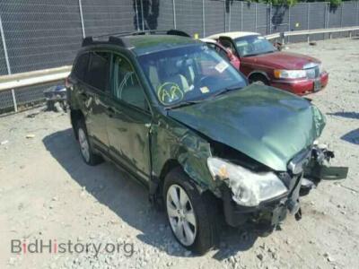 2011 Subaru OUTBACK Outback 2., зеленый — VIN 4S4BRBCC4B3411110, Copart