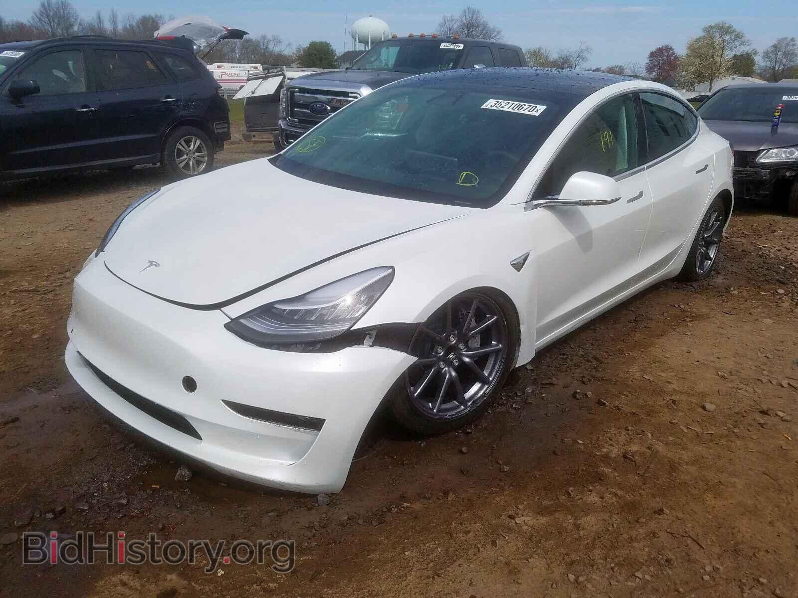 2020 TESLA MODEL 3 - VIN: 5YJ3E1EA0LF645436 - Фото 2