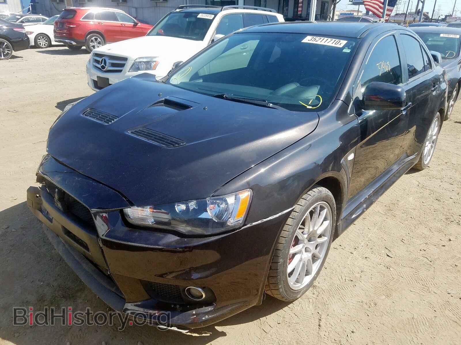 2013 MITSUBISHI EVO - VIN: JA32W8FV8DU601503 - Фото 2