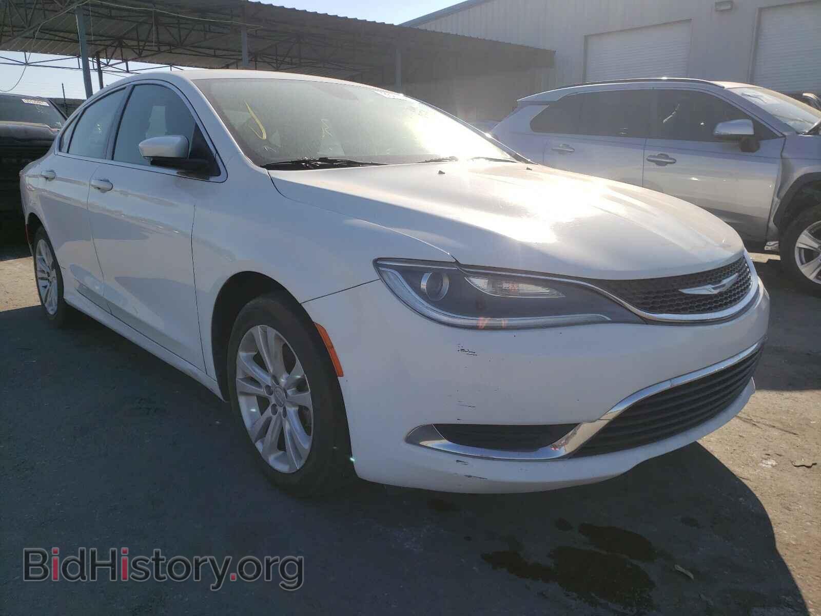 Фотография 1C3CCCAB2FN659610 - CHRYSLER 200 2015