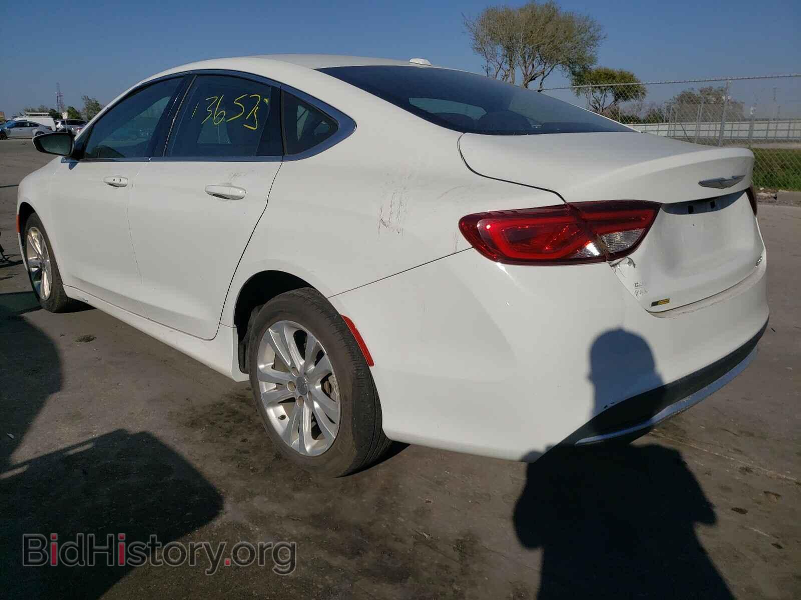 2015 CHRYSLER 200 - VIN: 1C3CCCAB2FN659610 - Фото 3
