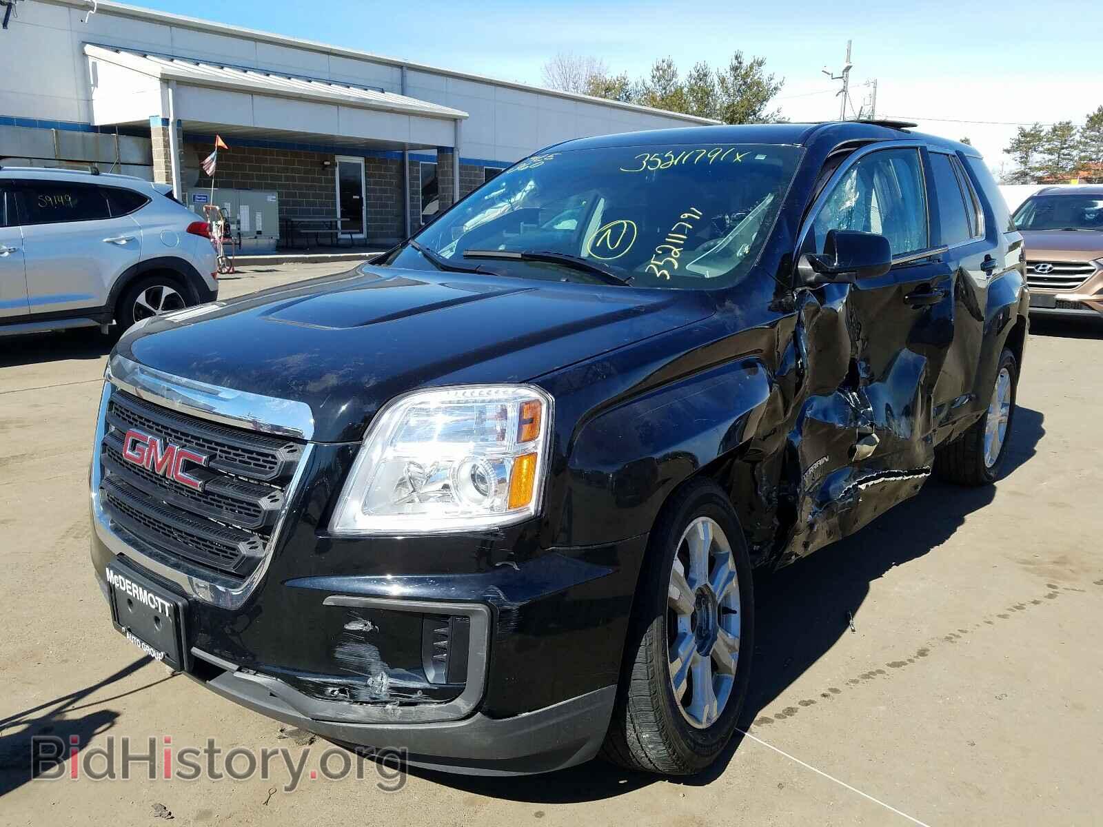 2017 GMC TERRAIN - VIN: 2GKFLSEK9H6310680 - Фото 2