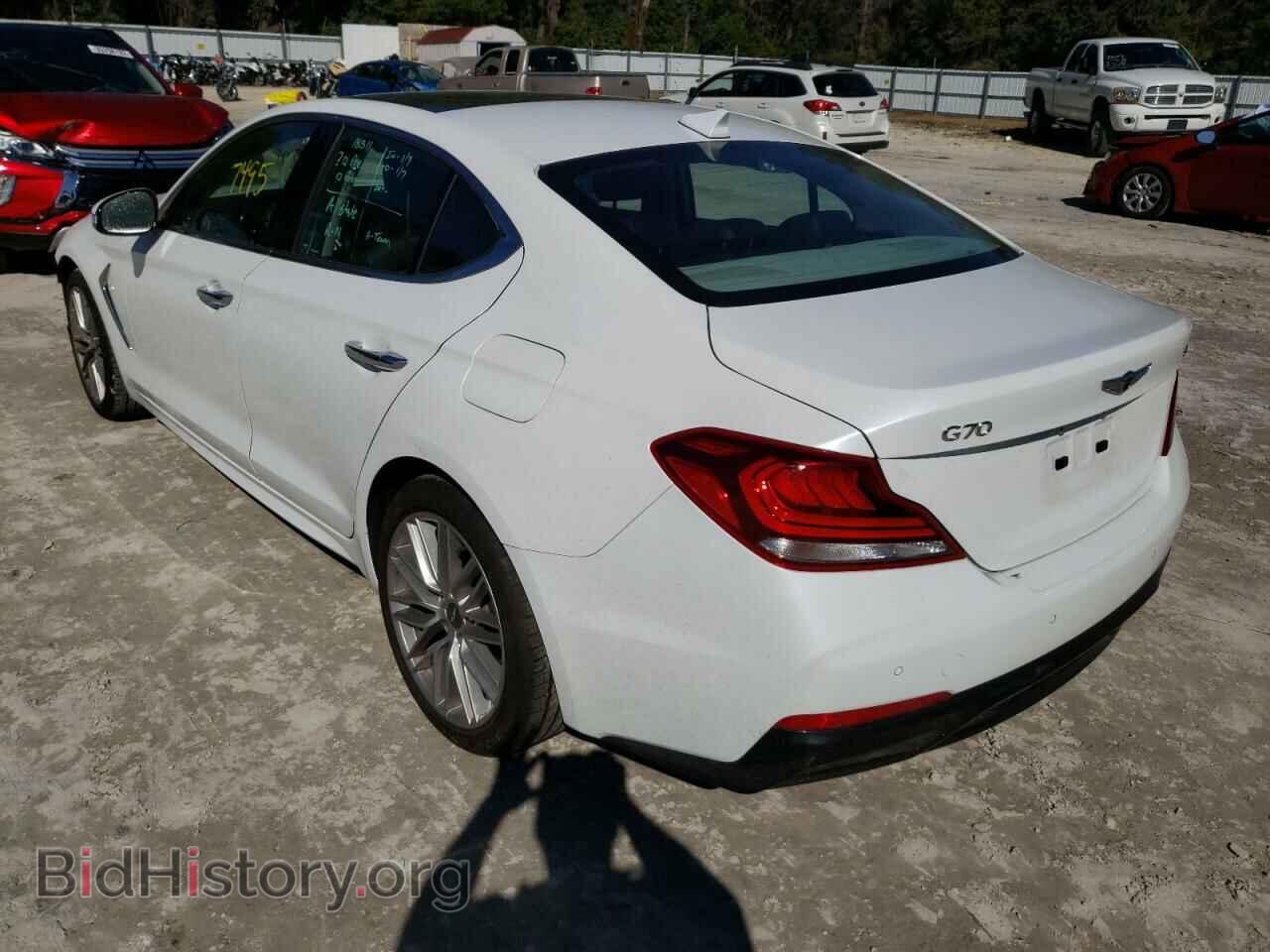 2021 GENESIS G70 - VIN: KMTG34LA7MU070449 - Фото 3