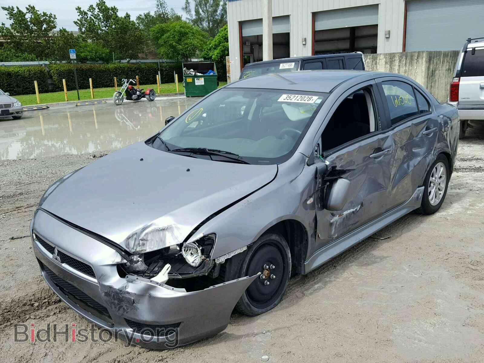2014 MITSUBISHI LANCER - VIN: JA32U2FU8EU009255 - Фото 2