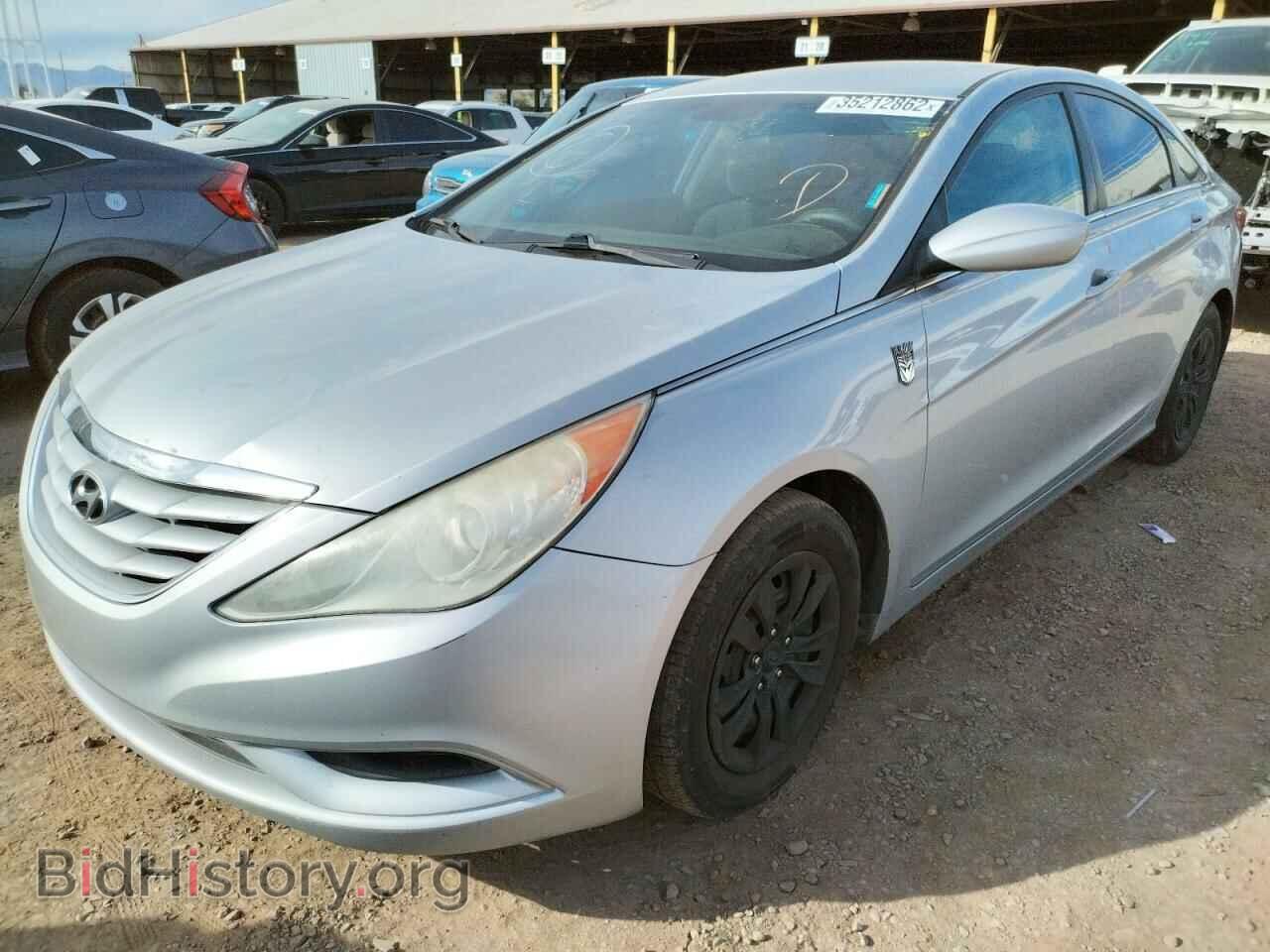 2011 HYUNDAI SONATA - VIN: 5NPEB4AC2BH266156 - Фото 2