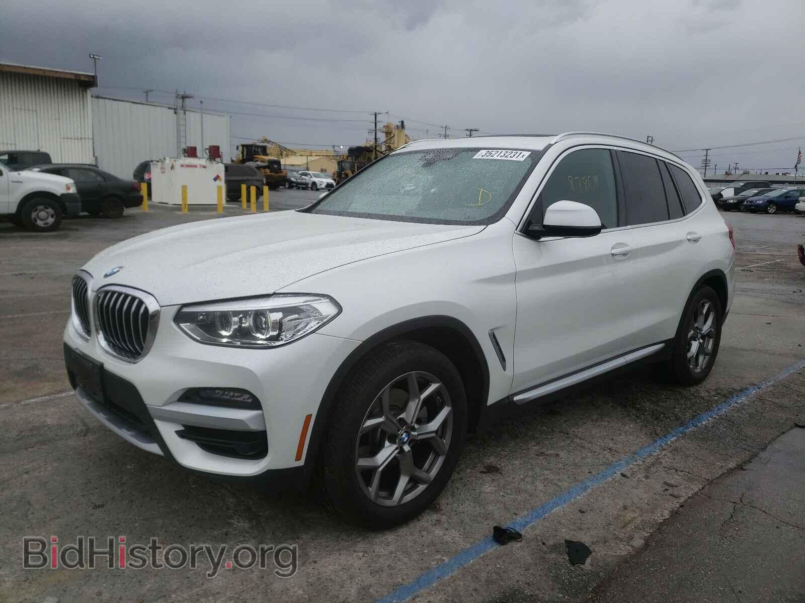 2020 BMW X3 - VIN: 5UXTY3C04L9B10053 - Фото 2