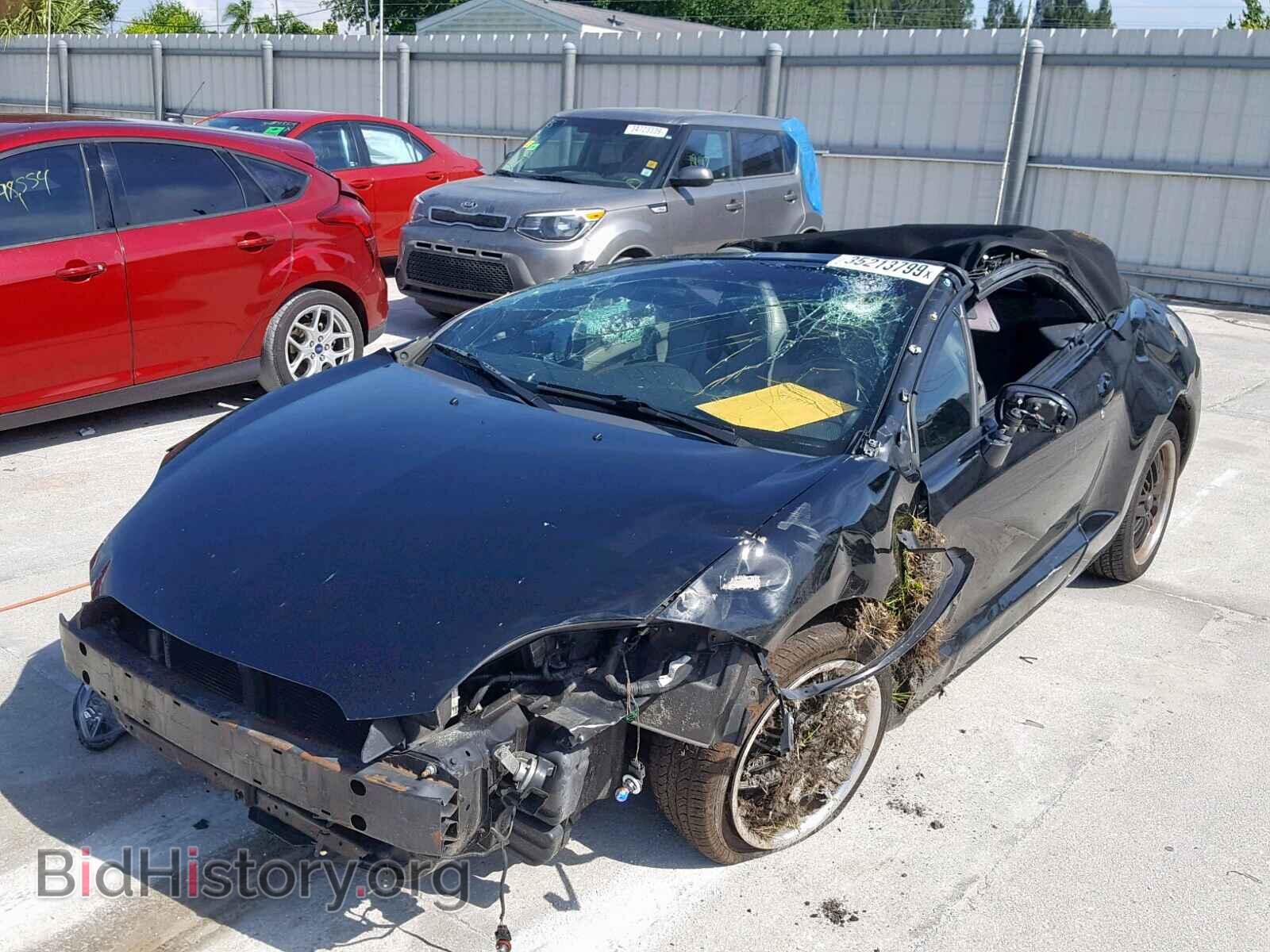 2007 MITSUBISHI ECLIPSE - VIN: 4A3AL25F87E008085 - Фото 2