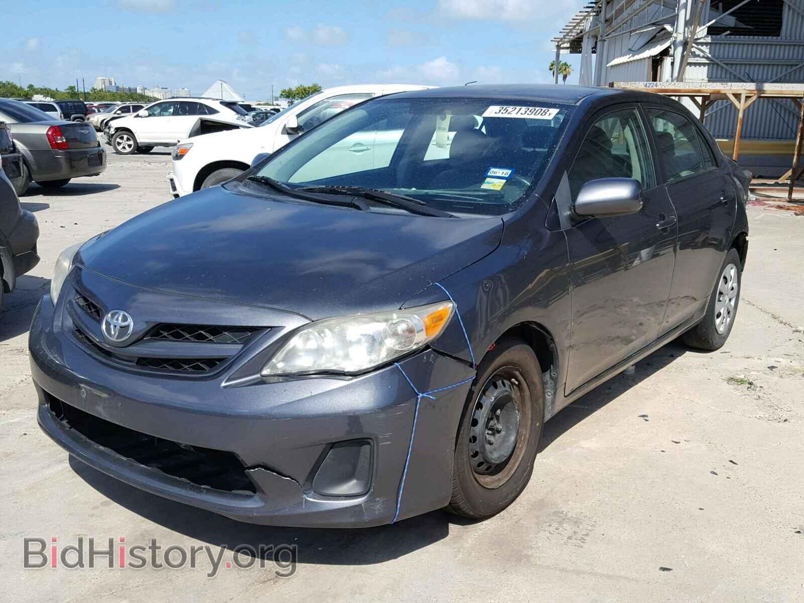 2011 TOYOTA COROLLA BA - VIN: 2T1BU4EEXBC629749 - Фото 2
