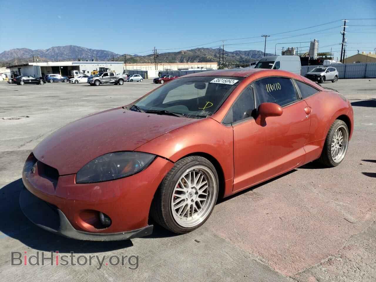 2006 MITSUBISHI ECLIPSE - VIN: 4A3AK24F86E011118 - Фото 2