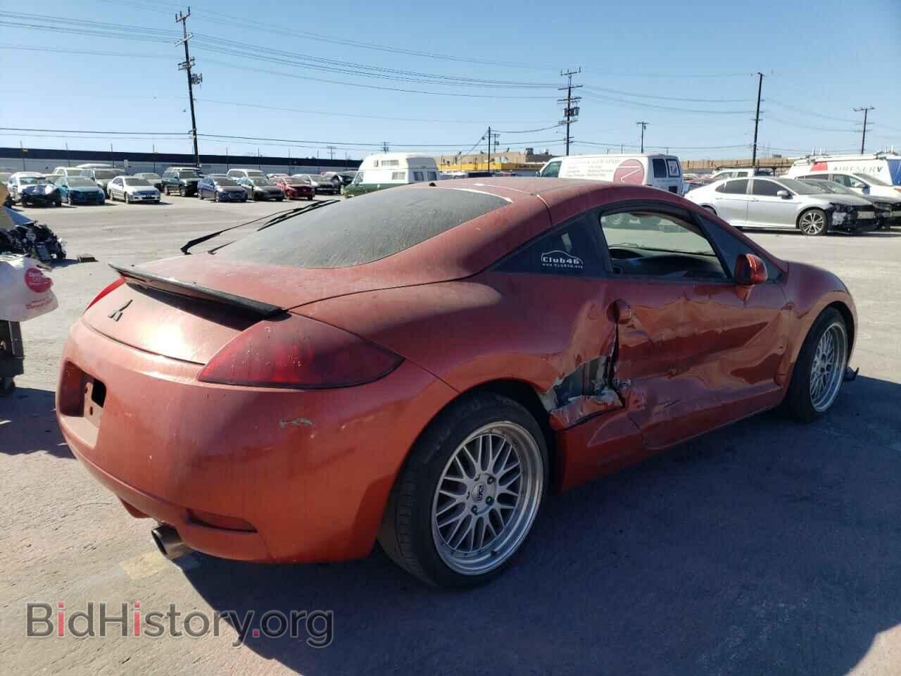 2006 MITSUBISHI ECLIPSE - VIN: 4A3AK24F86E011118 - Фото 4