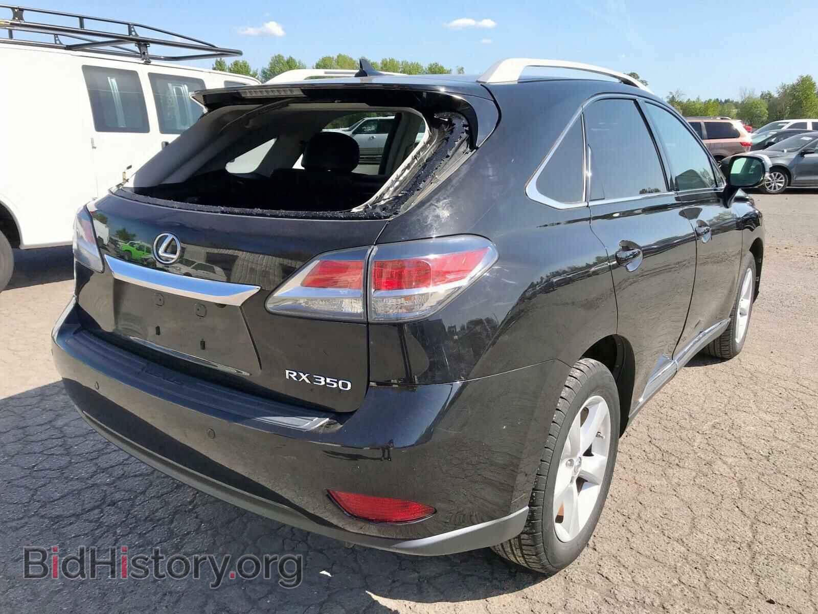 2013 LEXUS RX 350 - VIN: 2T2BK1BA5DC180856 - Фото 4