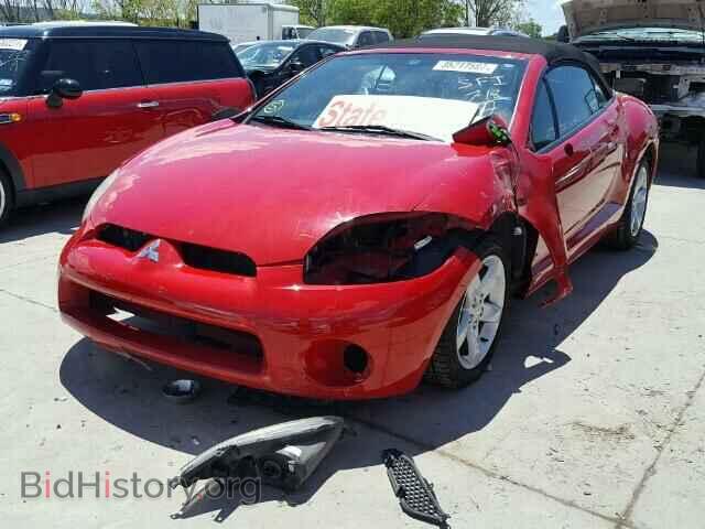 2007 MITSUBISHI ECLIPSE - VIN: 4A3AL25FX7E051715 - Фото 2