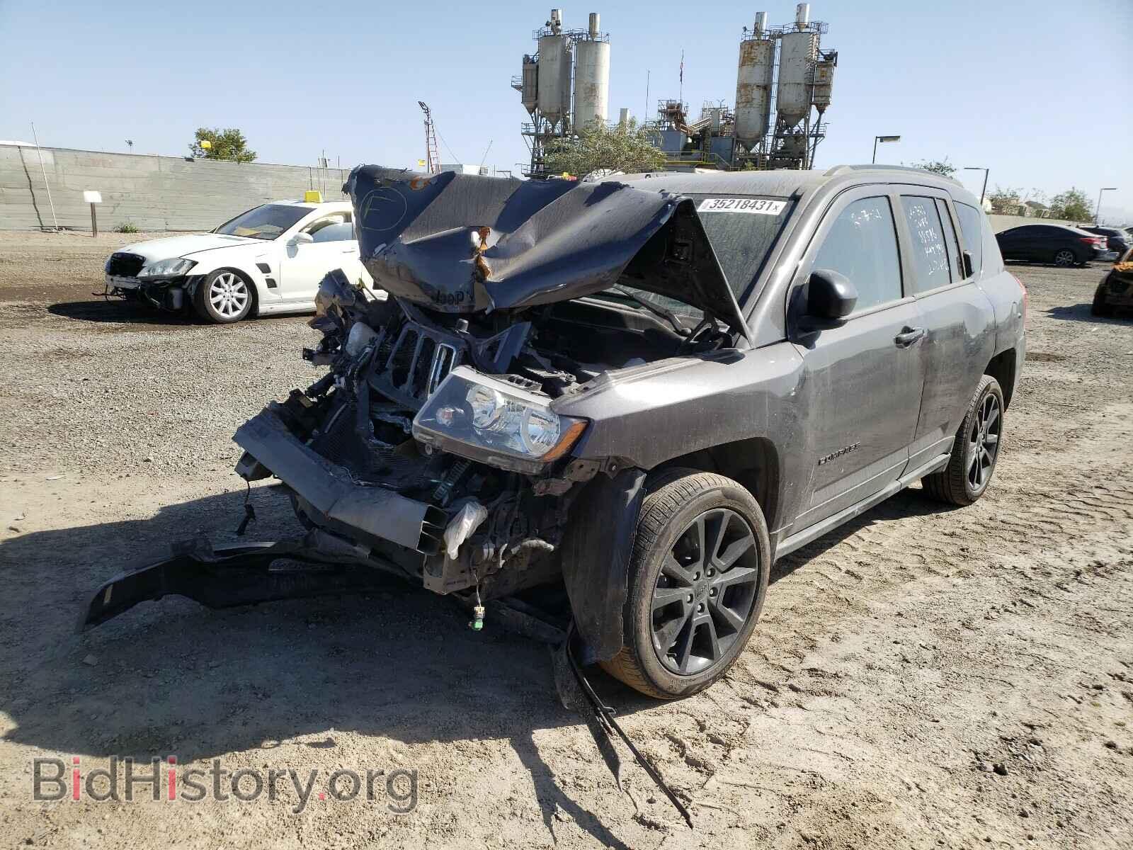2014 JEEP COMPASS - VIN: 1C4NJCBA3ED830644 - Фото 2