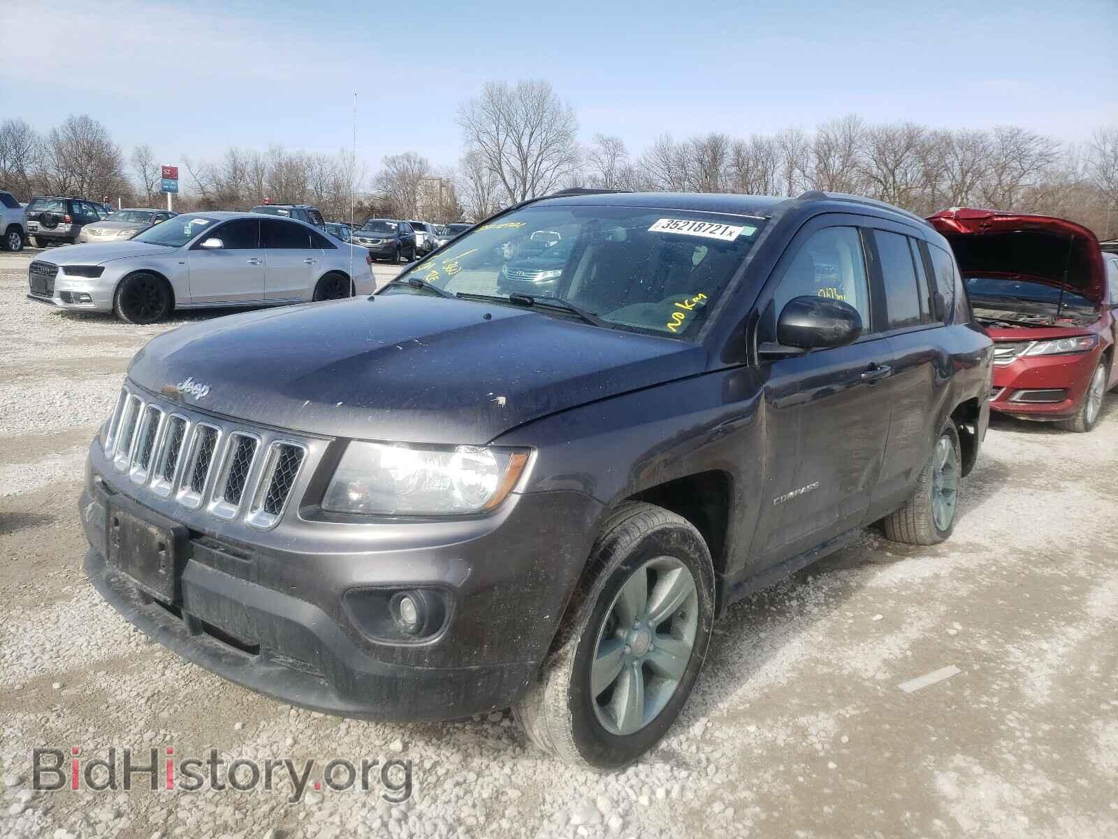 2016 JEEP COMPASS - VIN: 1C4NJDBBXGD520279 - Фото 2