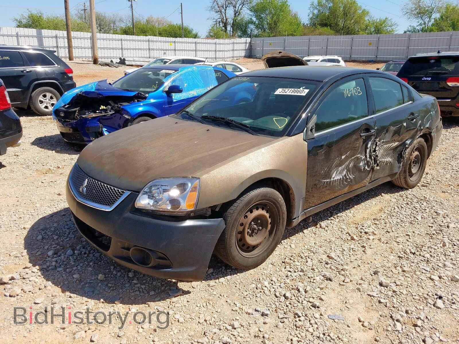 2012 MITSUBISHI GALANT - VIN: 4A32B3FF7CE025868 - Фото 2