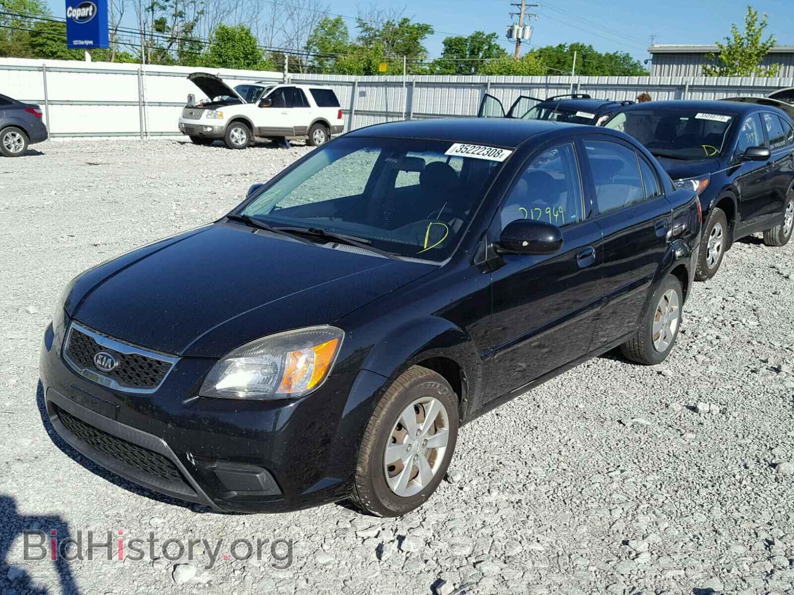2011 KIA RIO BASE - VIN: KNADH4A33B6926769 - Фото 2