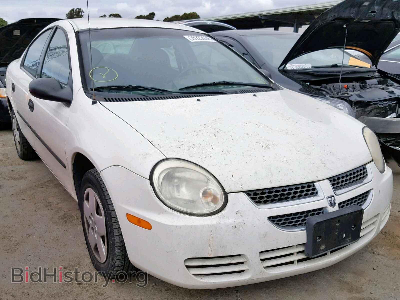Photo 1B3ES26C05D102350 - DODGE NEON 2005