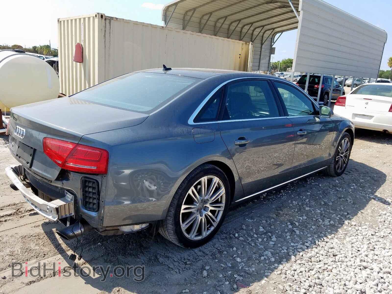 2014 AUDI A8 - VIN: WAURGAFD7EN012849 - Фото 4