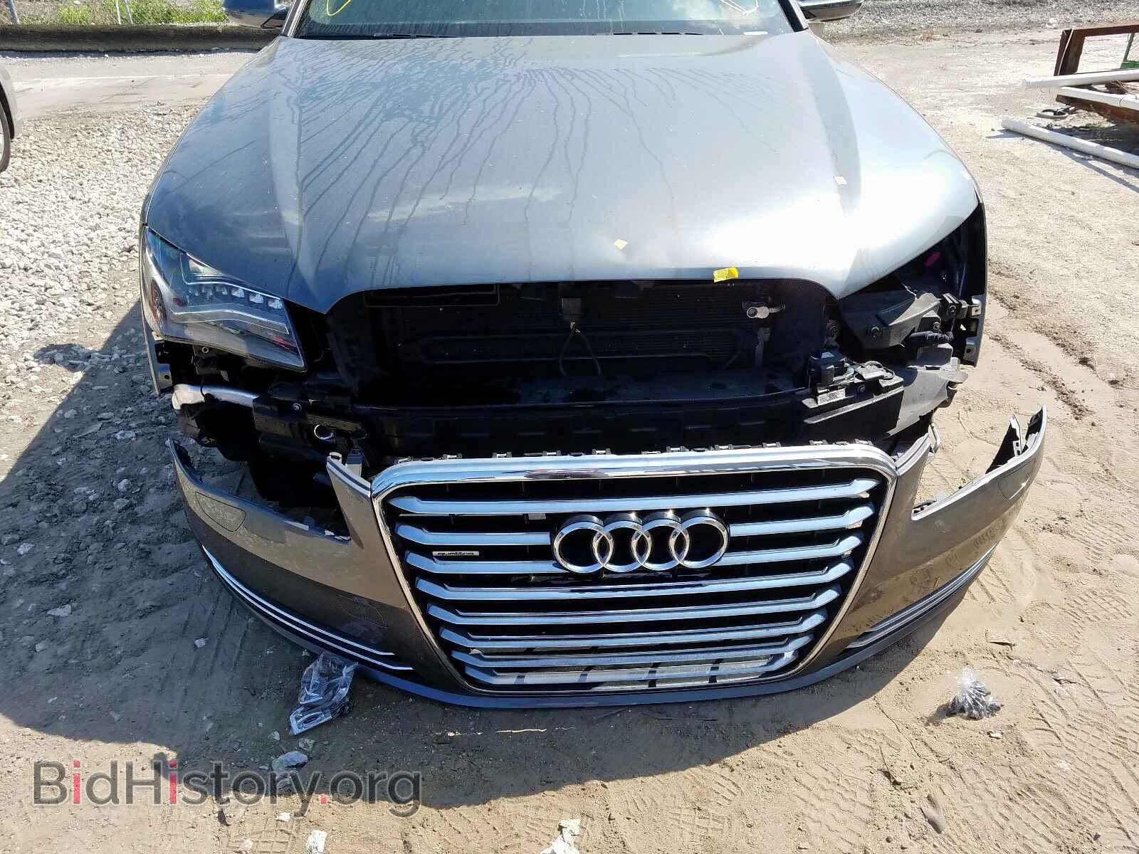 2014 AUDI A8 - VIN: WAURGAFD7EN012849 - Фото 9