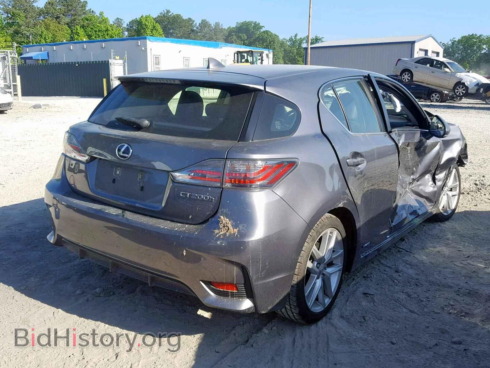 2015 LEXUS CT 200 - VIN: JTHKD5BH0F2225110 - Фото 4