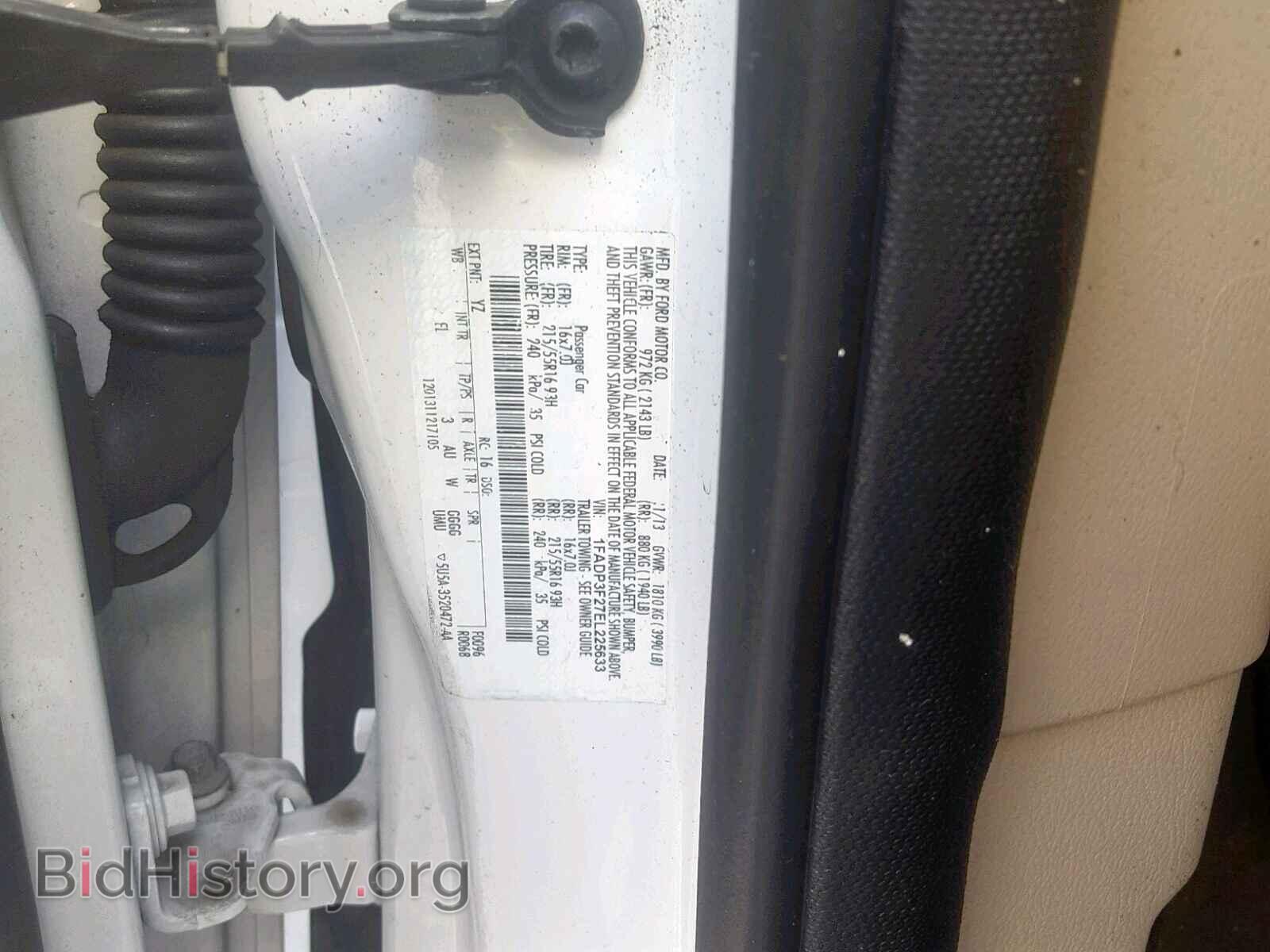 2014 FORD FOCUS SE - VIN: 1FADP3F27EL225633 - Фото 9