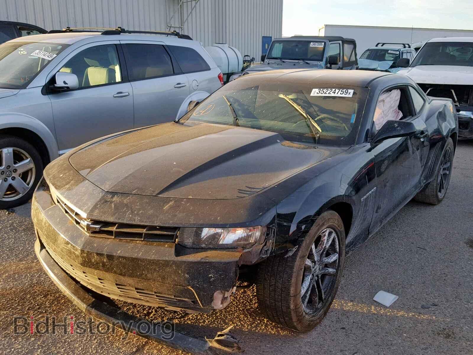 2014 CHEVROLET CAMARO - VIN: 2G1FA1E37E9221505 - Фото 2