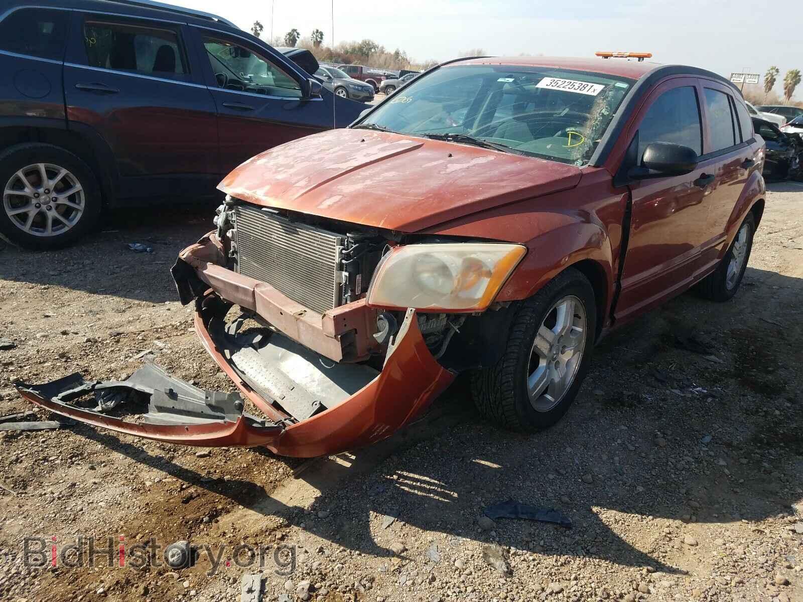 2007 DODGE CALIBER - VIN: 1B3HB48B87D373771 - Фото 2