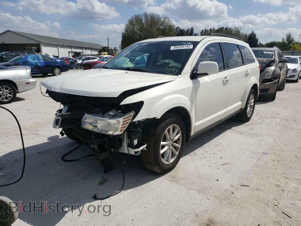 2013 DODGE JOURNEY - VIN: 3C4PDCBB6DT564232 - Фото 2