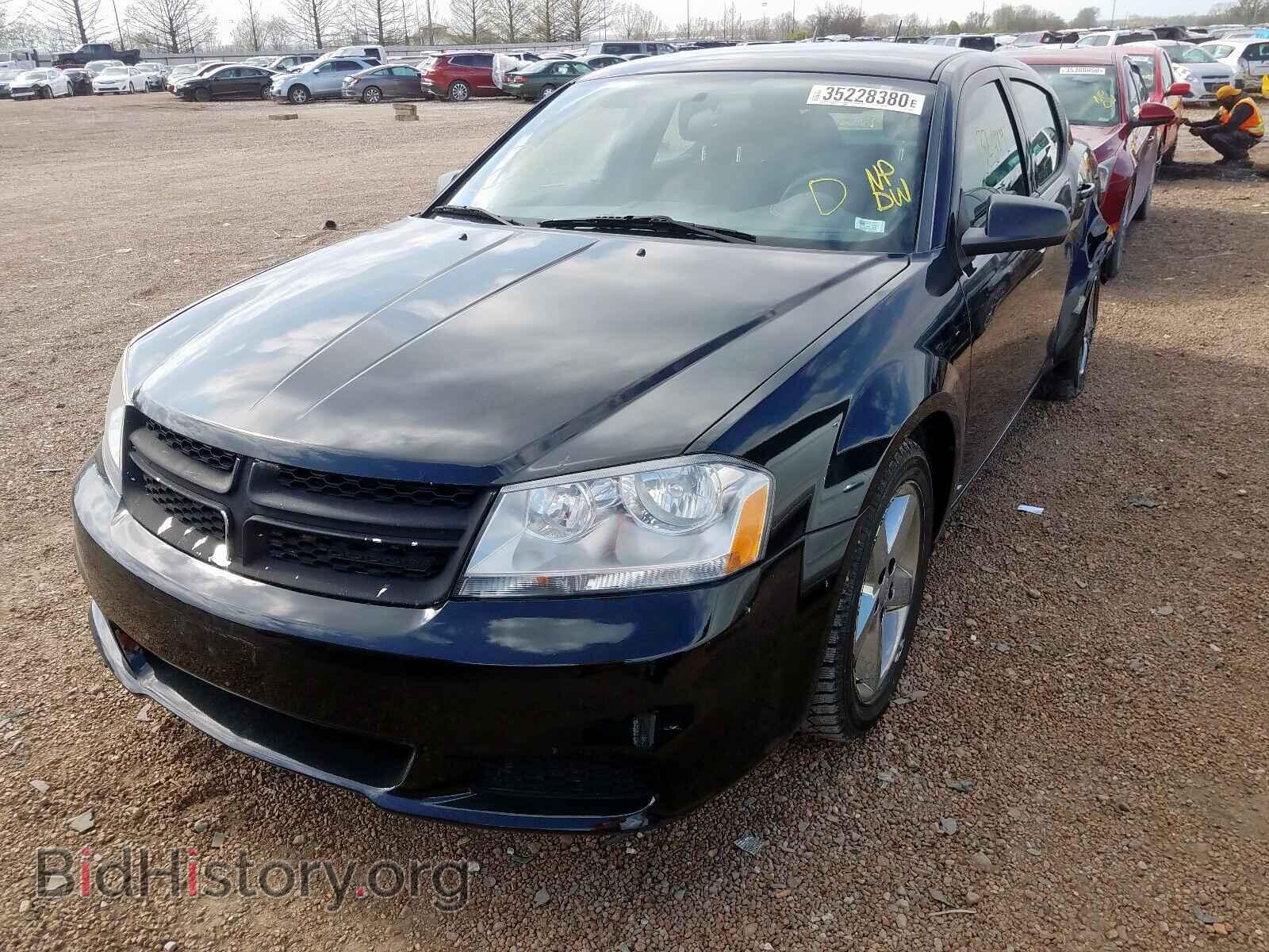 2012 DODGE AVENGER - VIN: 1C3CDZABXCN324445 - Фото 2