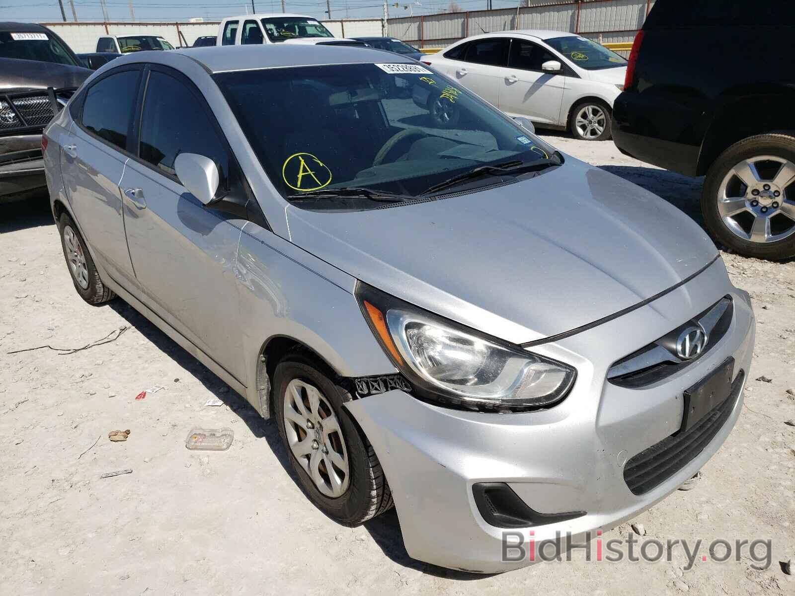 Photo KMHCT4AEXCU221328 - HYUNDAI ACCENT 2012