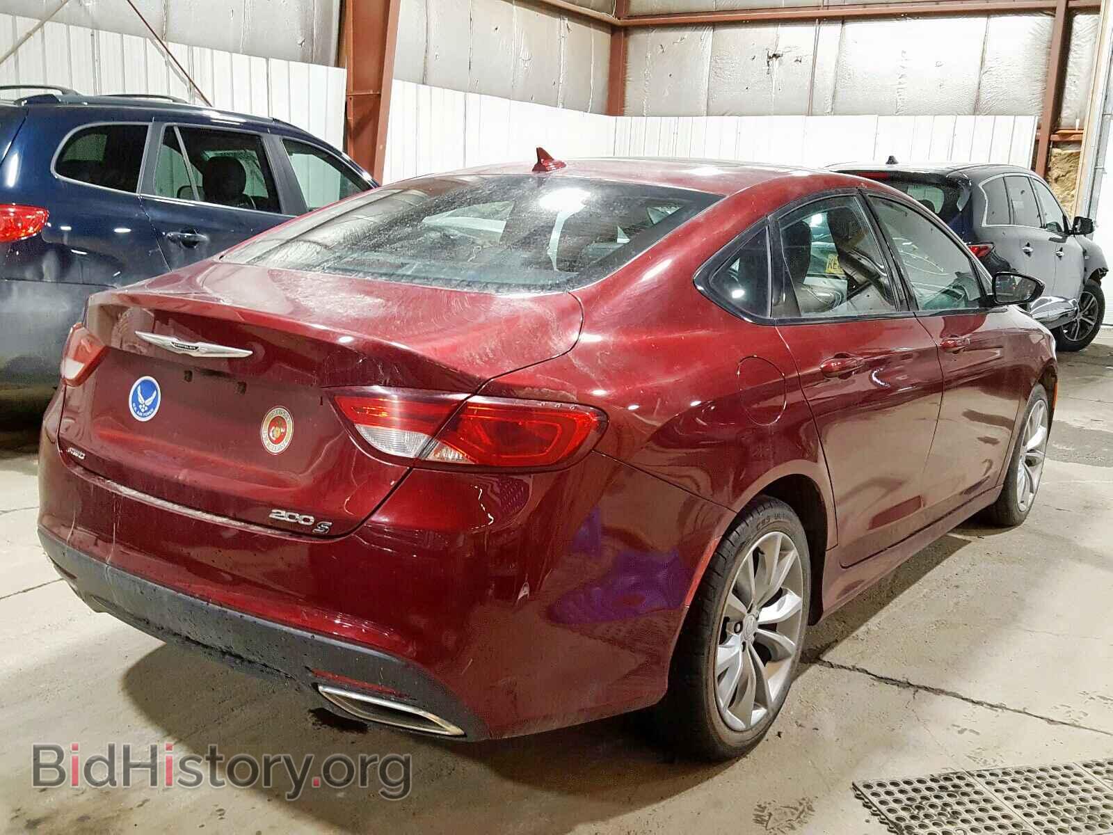2015 CHRYSLER 200 - VIN: 1C3CCCDG1FN627724 - Фото 4