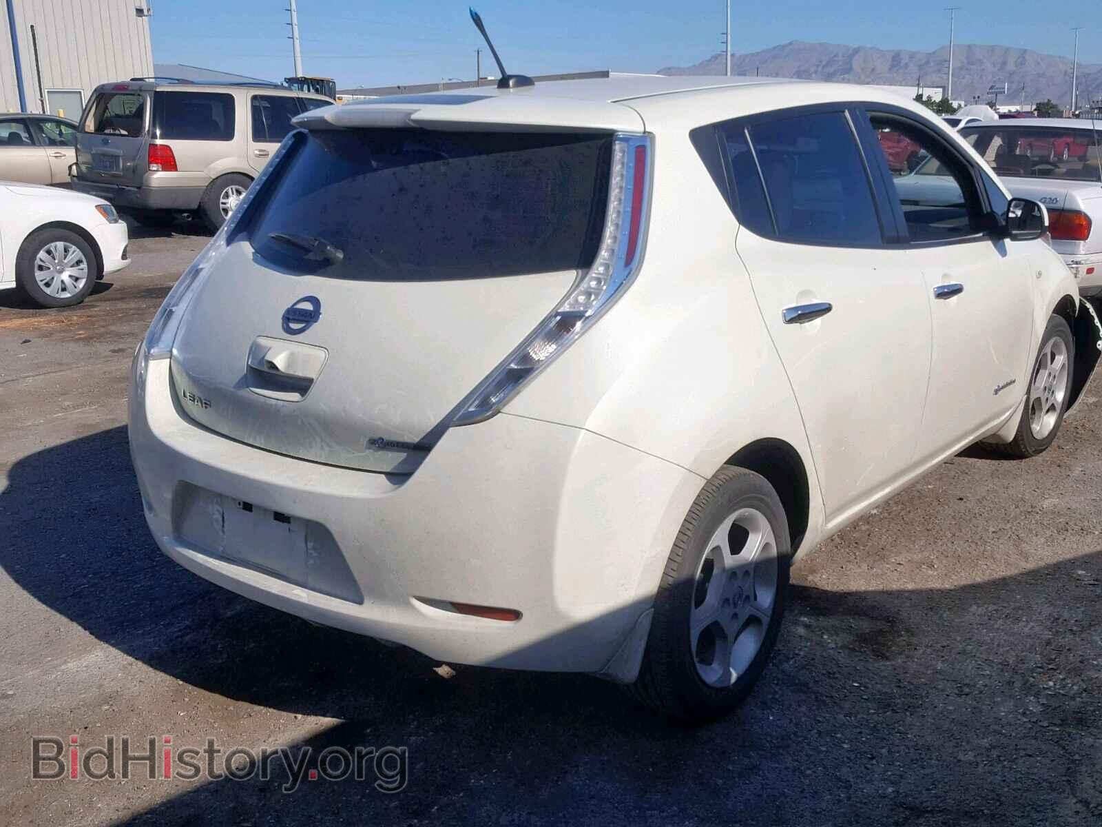 2012 NISSAN LEAF - VIN: JN1AZ0CP0CT016773 - Фото 4