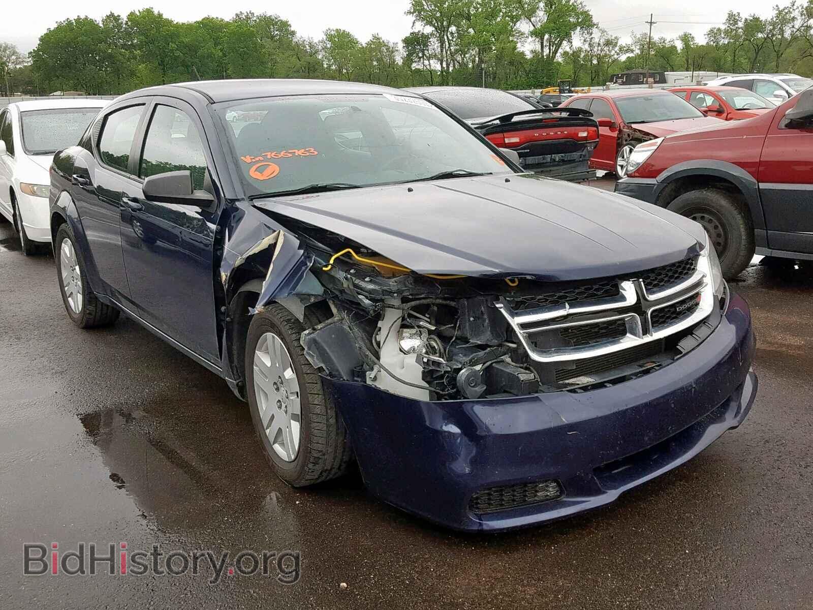 Photo 1C3CDZAG2DN766763 - DODGE AVENGER 2013