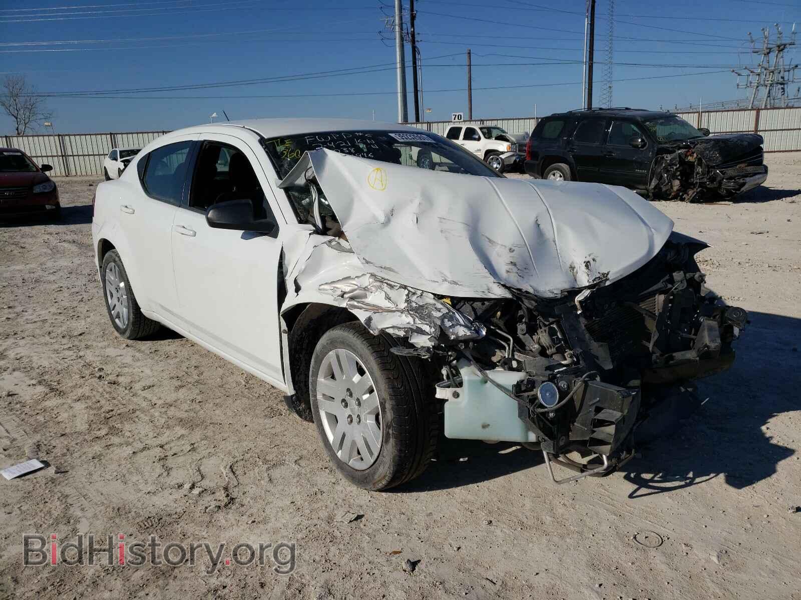 Фотография 1C3CDZAB7DN596646 - DODGE AVENGER 2013