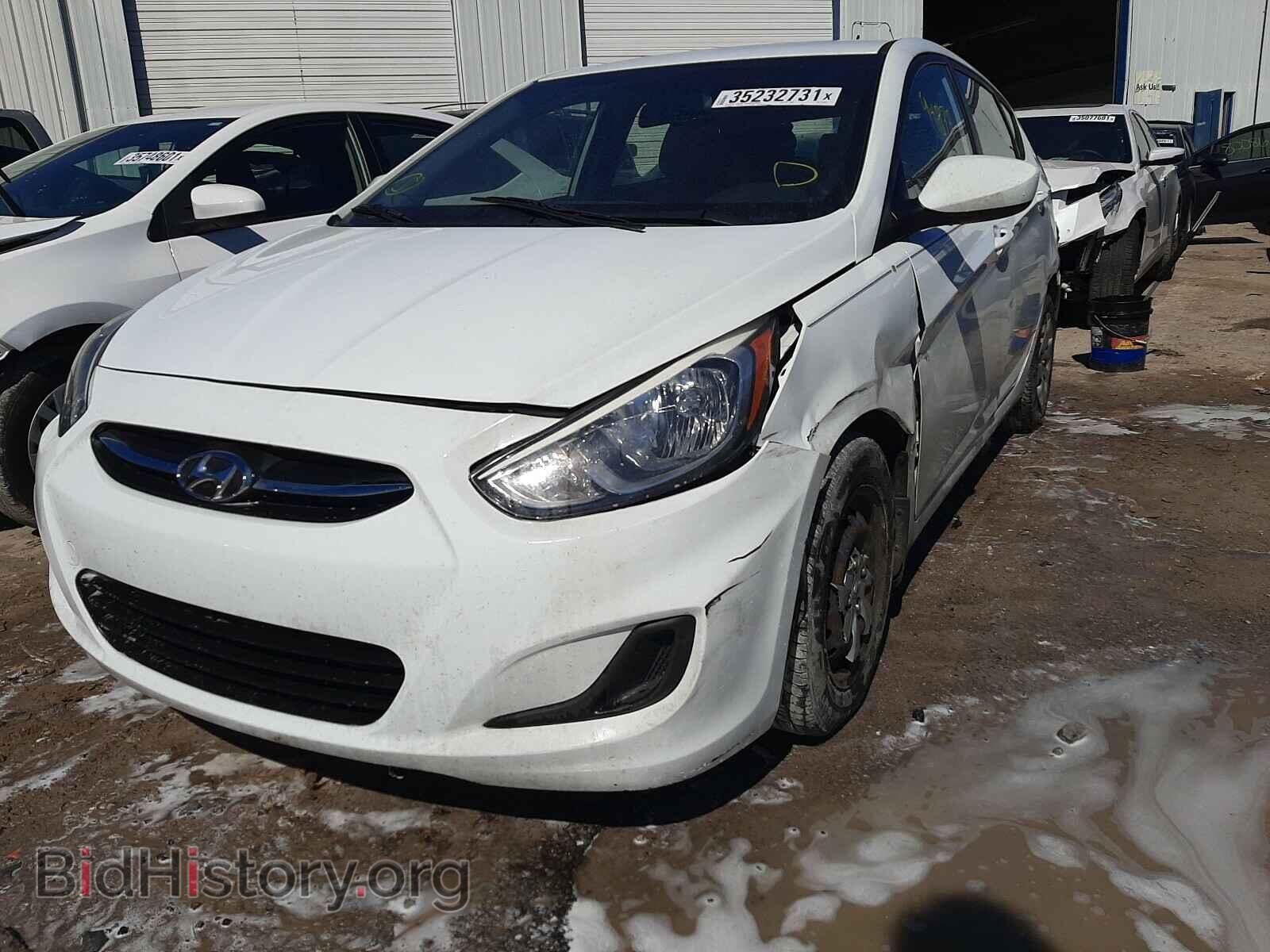 2015 HYUNDAI ACCENT - VIN: KMHCT5AE0FU217282 - Фото 2