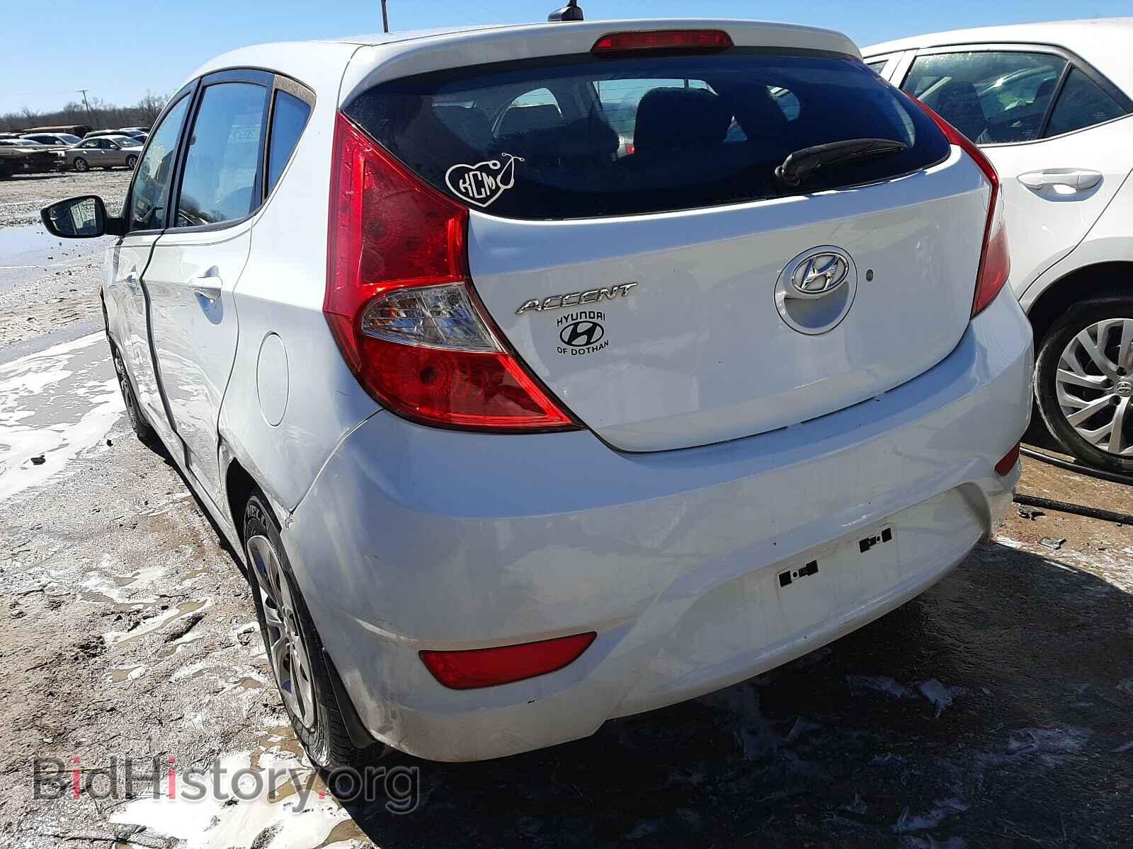 2015 HYUNDAI ACCENT - VIN: KMHCT5AE0FU217282 - Фото 3