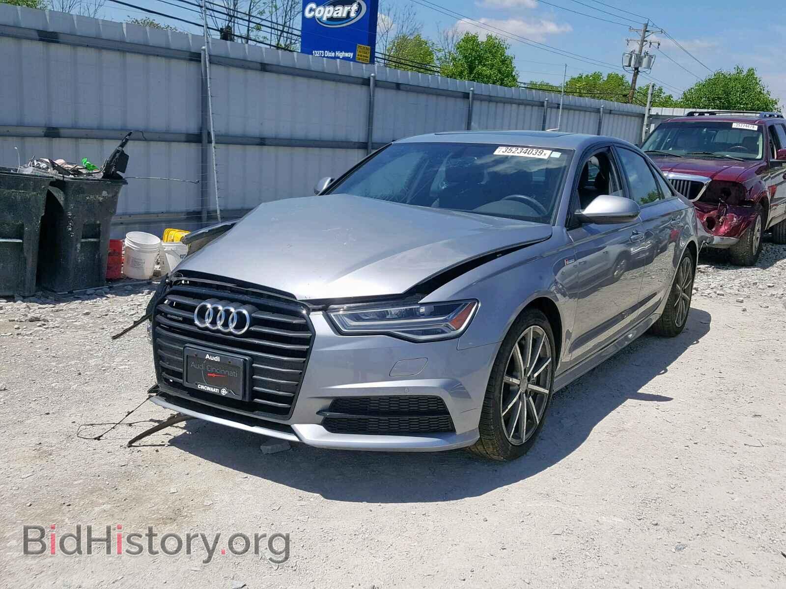 2016 AUDI A6 - VIN: WAUFGAFC4GN181384 - Фото 2