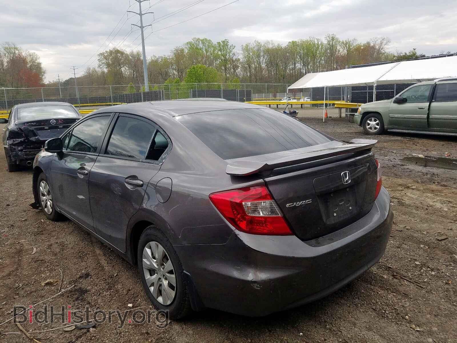 2012 HONDA CIVIC - VIN: 19XFB2F55CE309168 - Фото 3