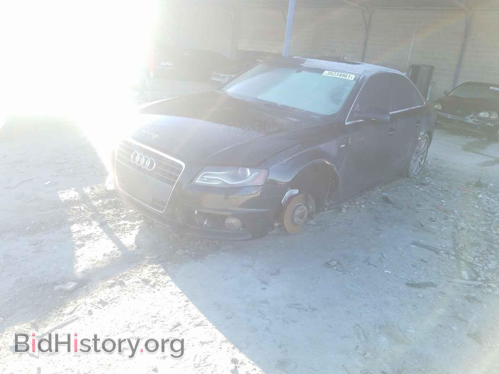 2012 AUDI A4 - VIN: WAUEFAFL3CN001000 - Фото 2