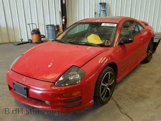 2001 MITSUBISHI ECLIPSE - VIN: 4A3AC54H61E039816 - Фото 2